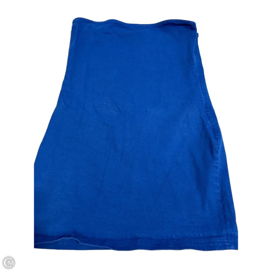 Dress Casual Short By Zara In Blue, Size: L