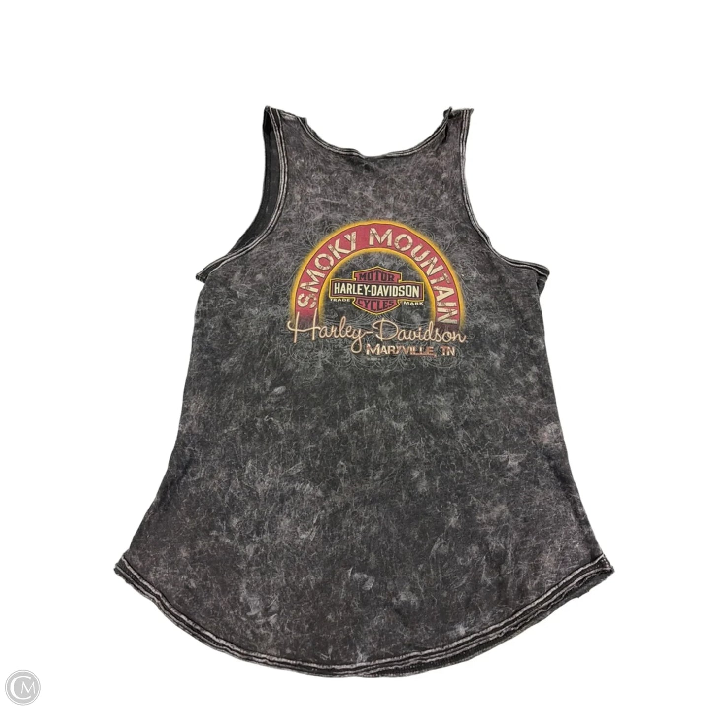 Tank Top By Harley Davidson In Grey, Size: M