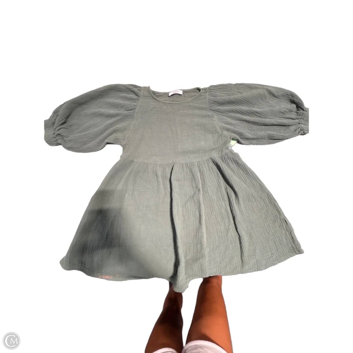 Dress Casual Short By Carly Jean In Green, Size: S