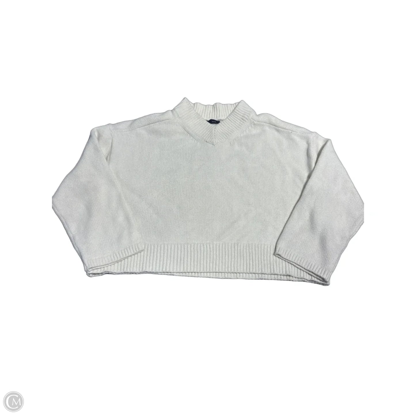 Sweater By Gap In Cream, Size: M