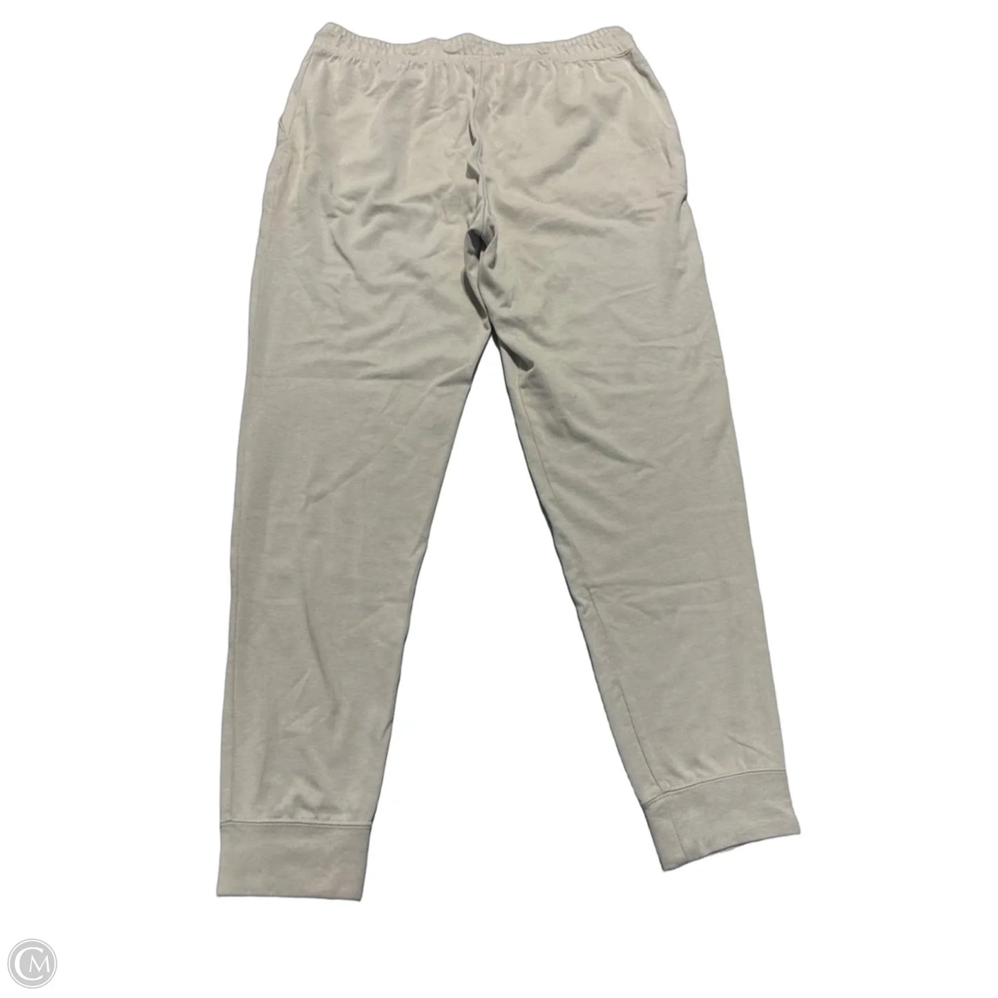 Athletic Pants By Nike In Tan, Size: L