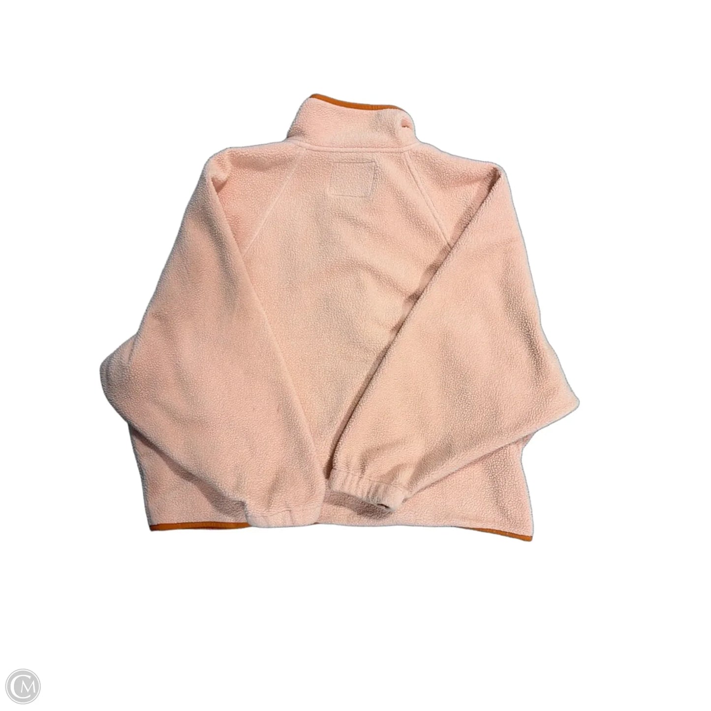 Jacket Fleece By American Eagle In Orange, Size: L