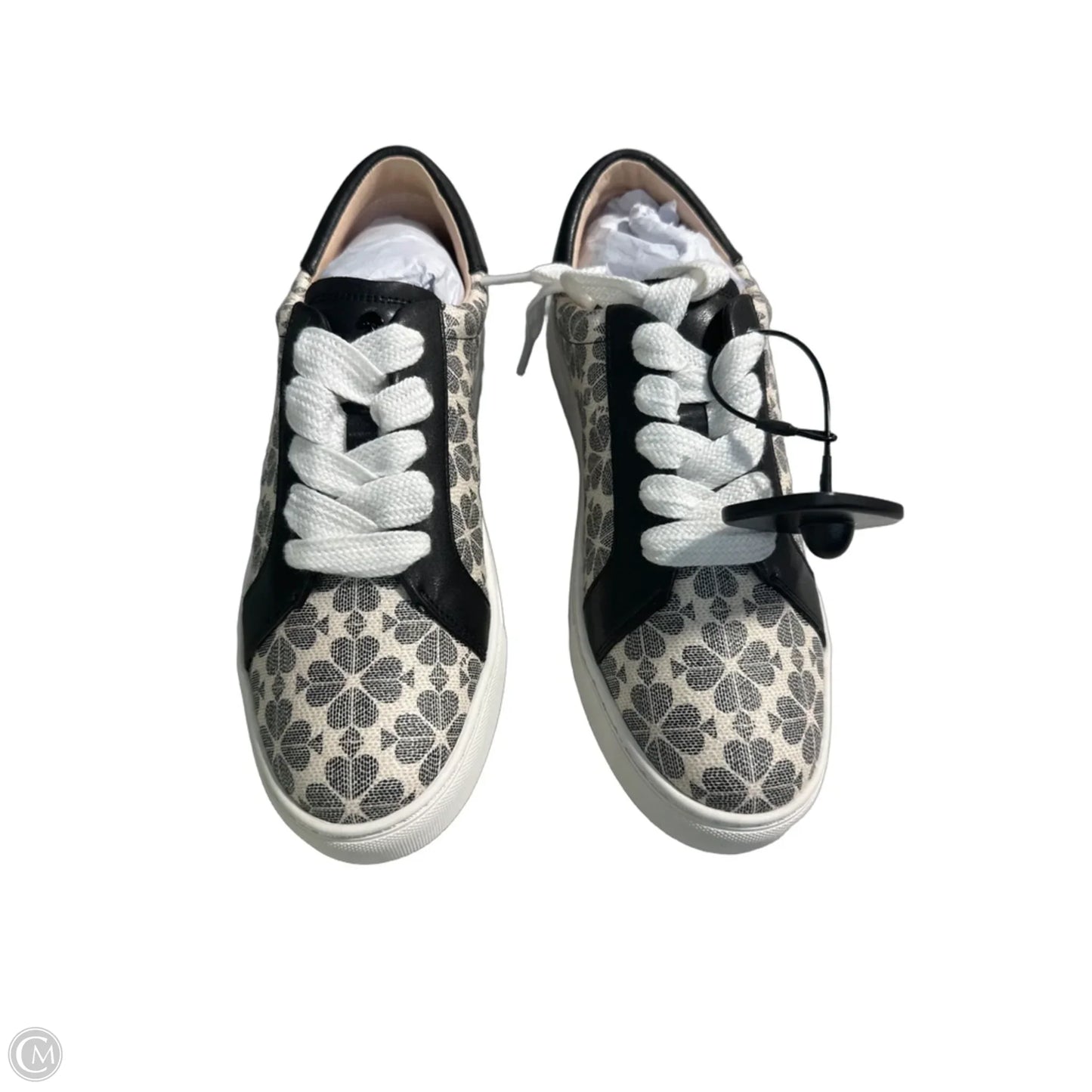Shoes Designer By Kate Spade In Black & Cream, Size: 10