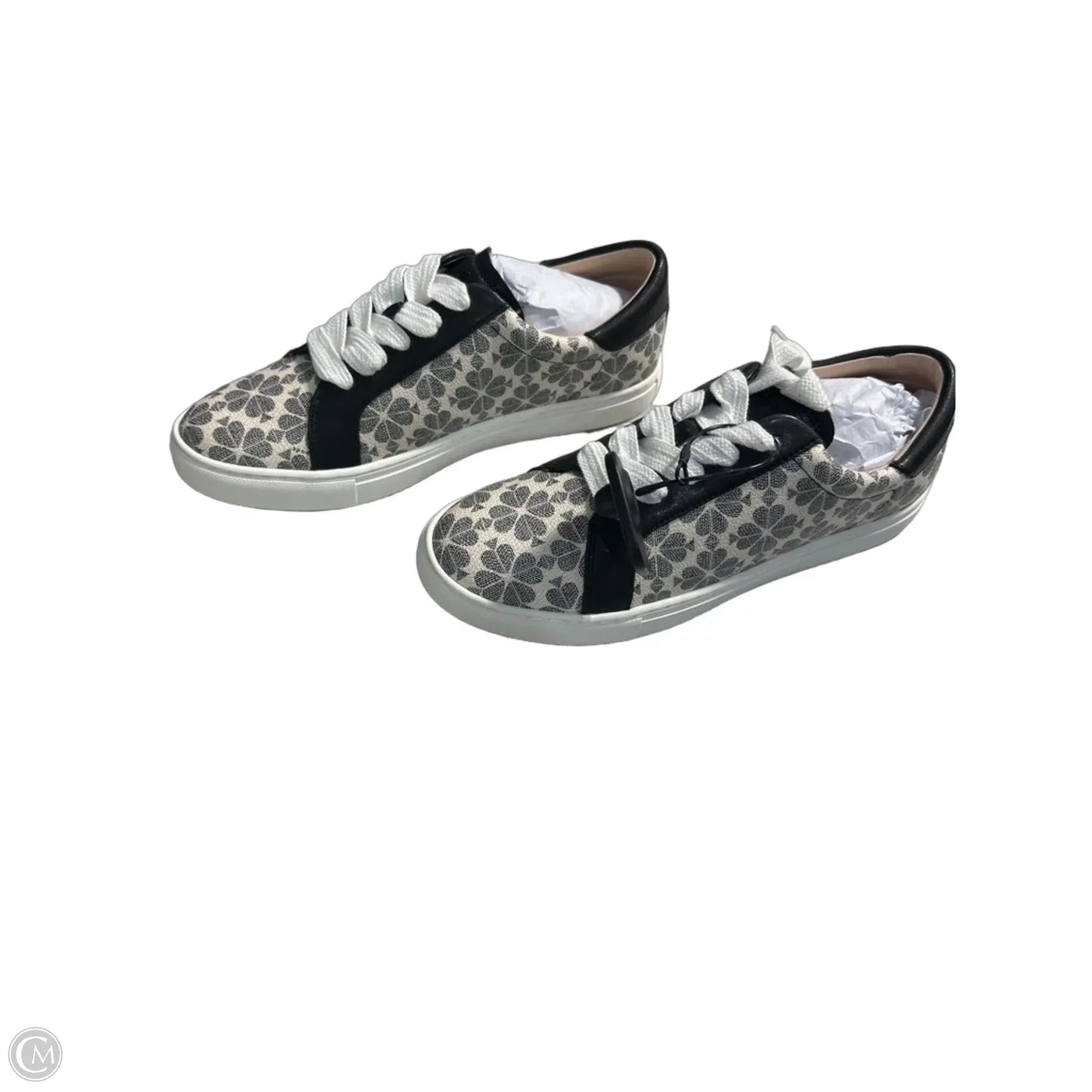 Shoes Designer By Kate Spade In Black & Cream, Size: 10