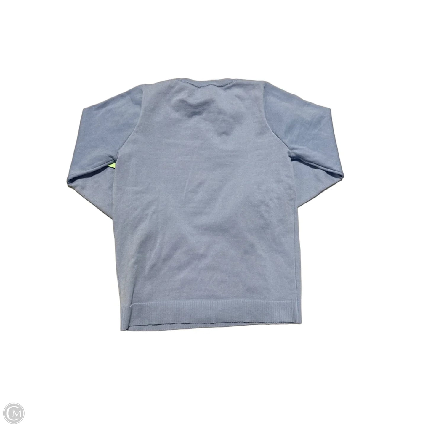Top Long Sleeve By Cmc In Blue, Size: L