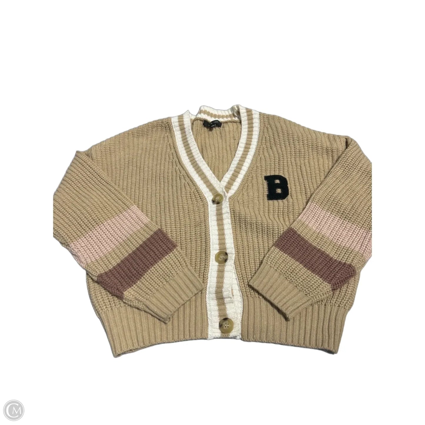 Sweater By Love Tree In Tan, Size: M