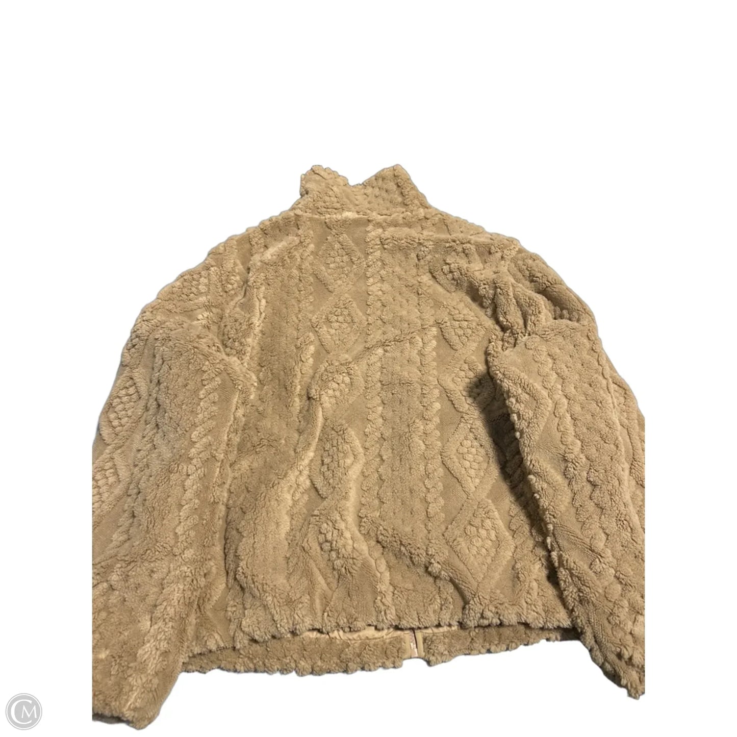 Jacket Fleece By All In Motion In Tan, Size: Xl