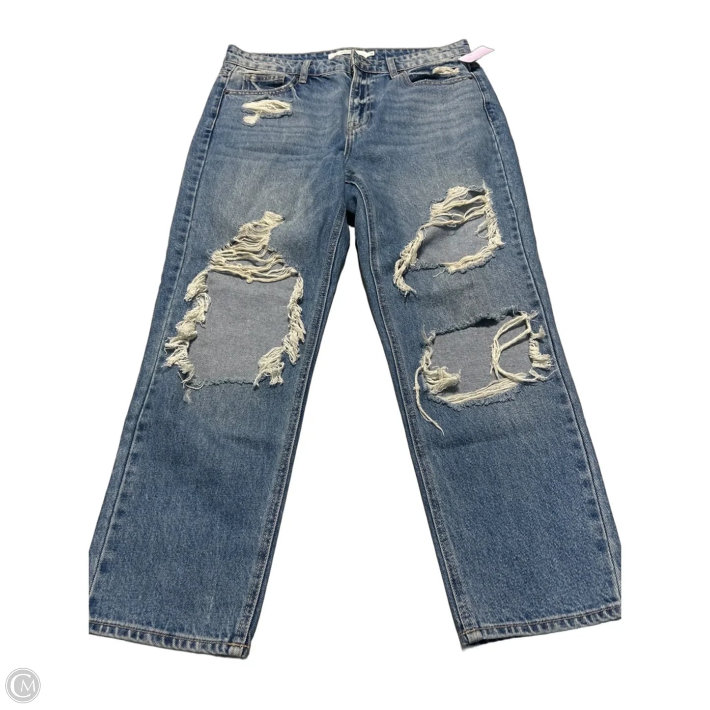 Jeans Straight By Hidden In Blue Denim, Size: 8