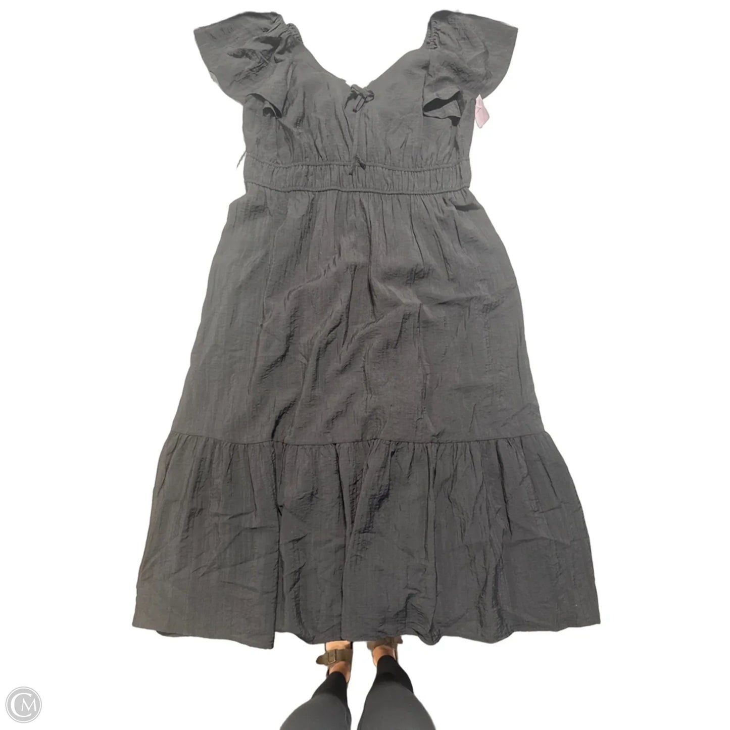 Dress Casual Maxi By Nine West In Black, Size: 1x