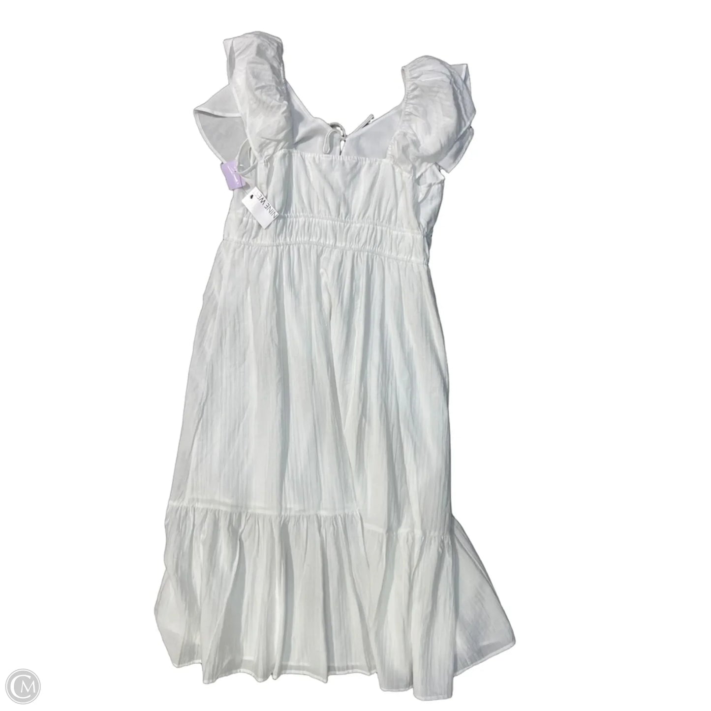 Dress Casual Maxi By Nine West In White, Size: Xxl
