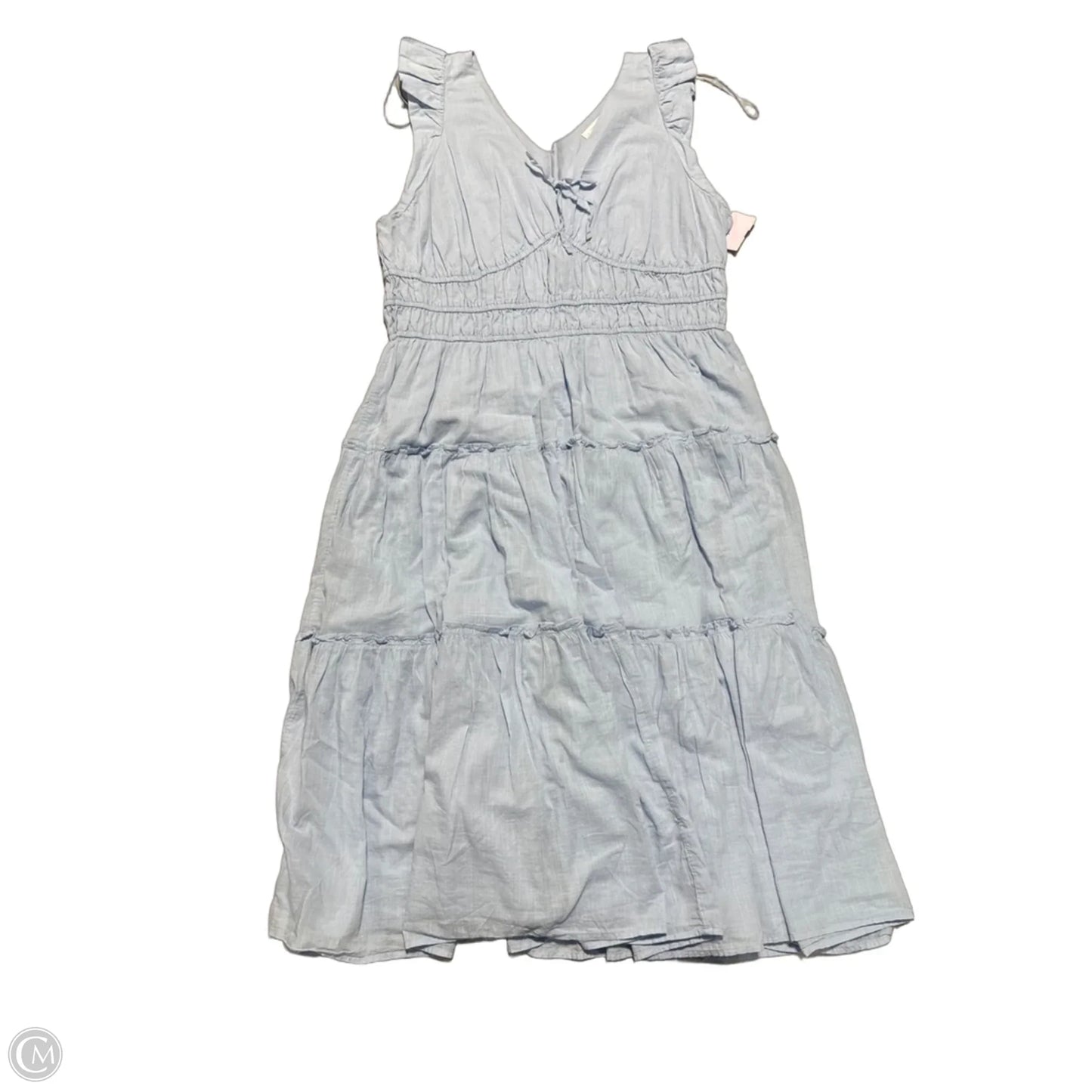 Dress Casual Maxi By Lc Lauren Conrad In Blue, Size: Xxl