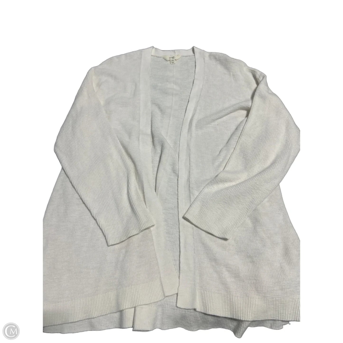 Cardigan By Terra & Sky In White, Size: 1x