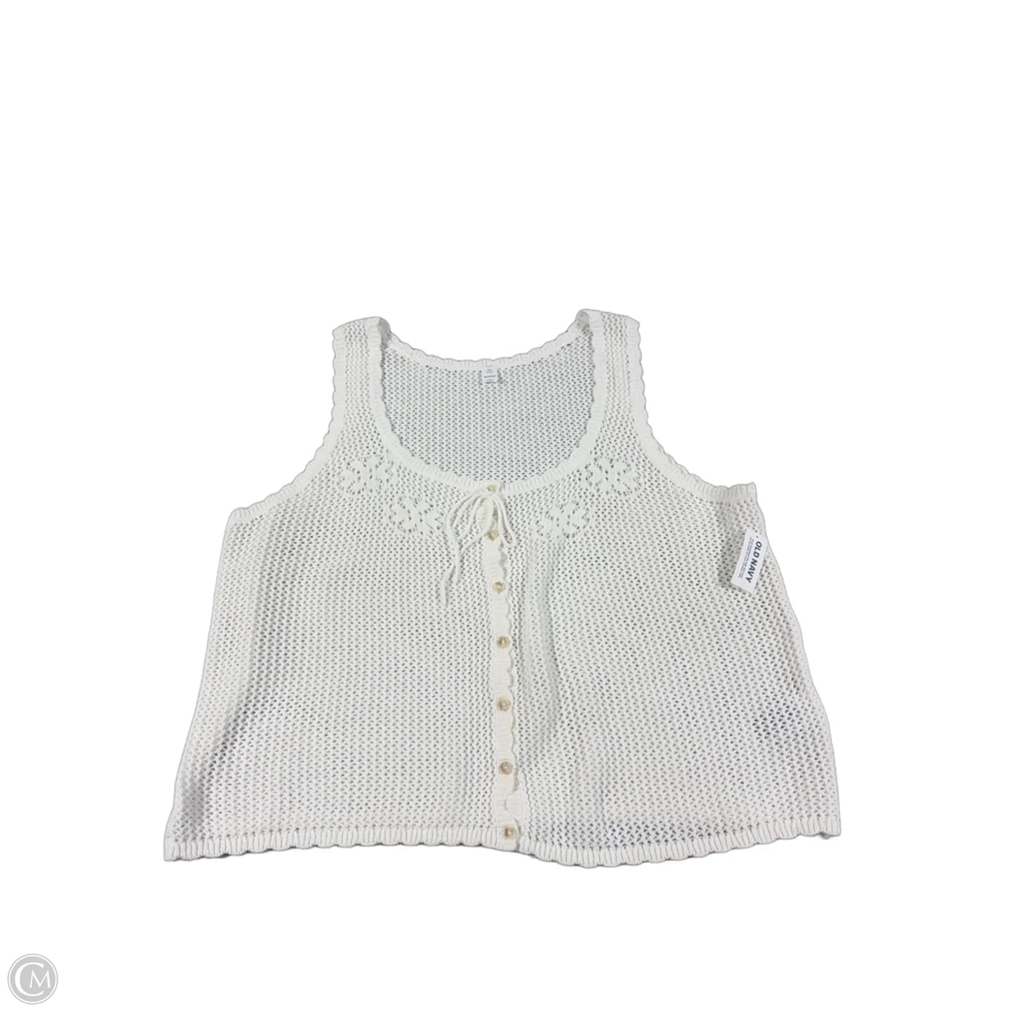 Tank Top By Old Navy In White, Size: Xxl
