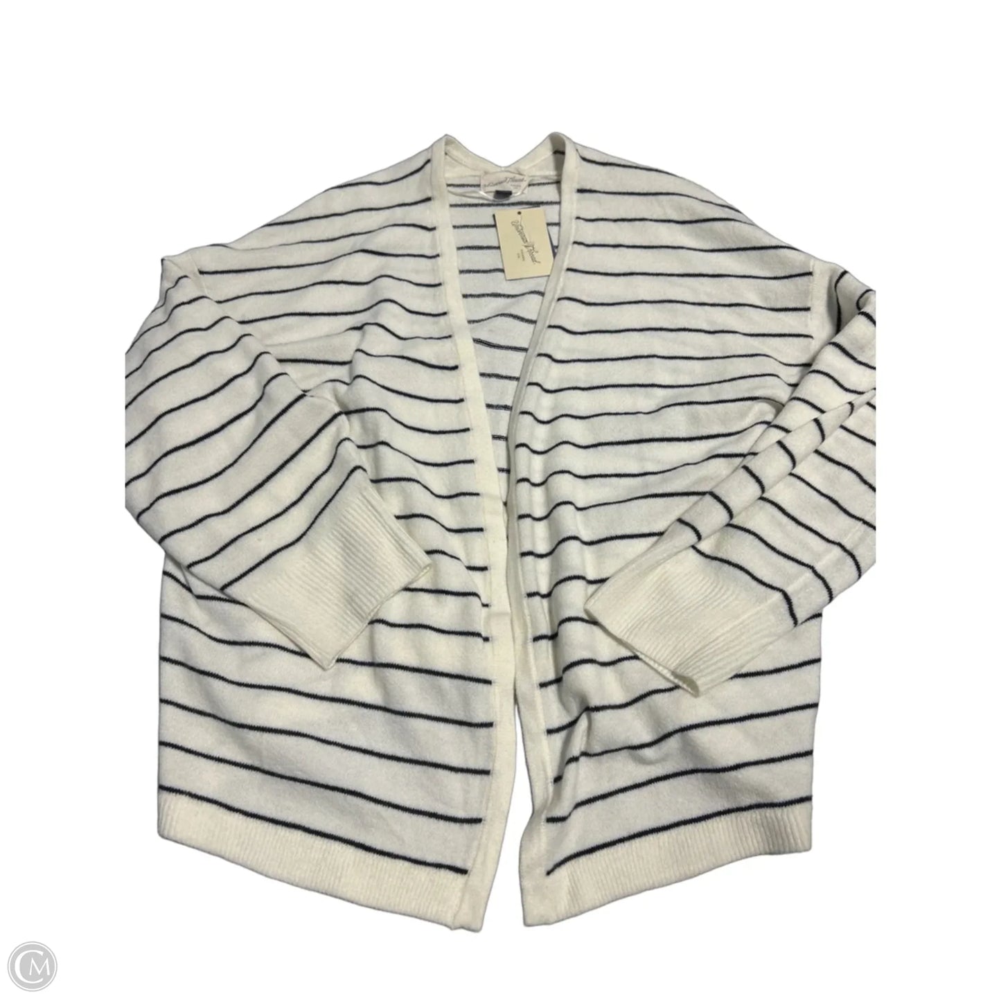 Cardigan By Universal Thread In Black & Cream, Size: Xxl