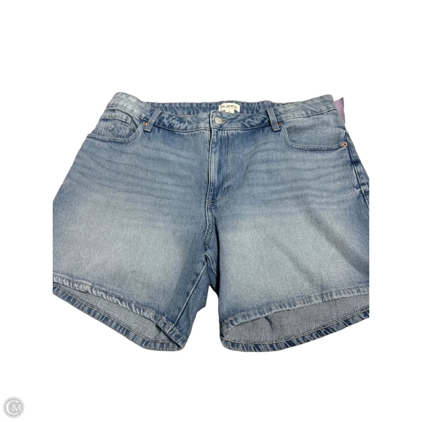 Shorts By Maurices In Blue Denim, Size: 16