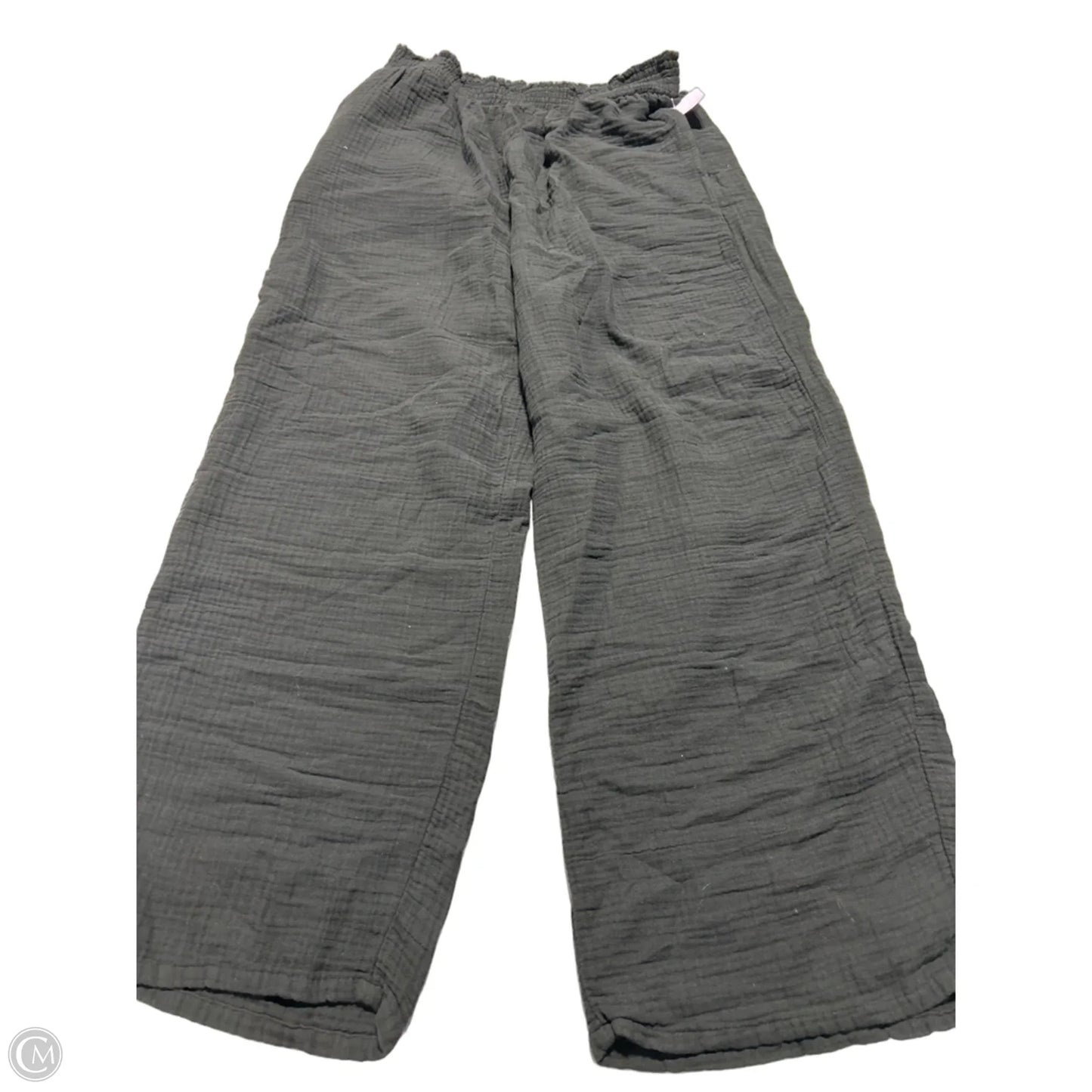 Pants Linen By Time And Tru In Black, Size: 16