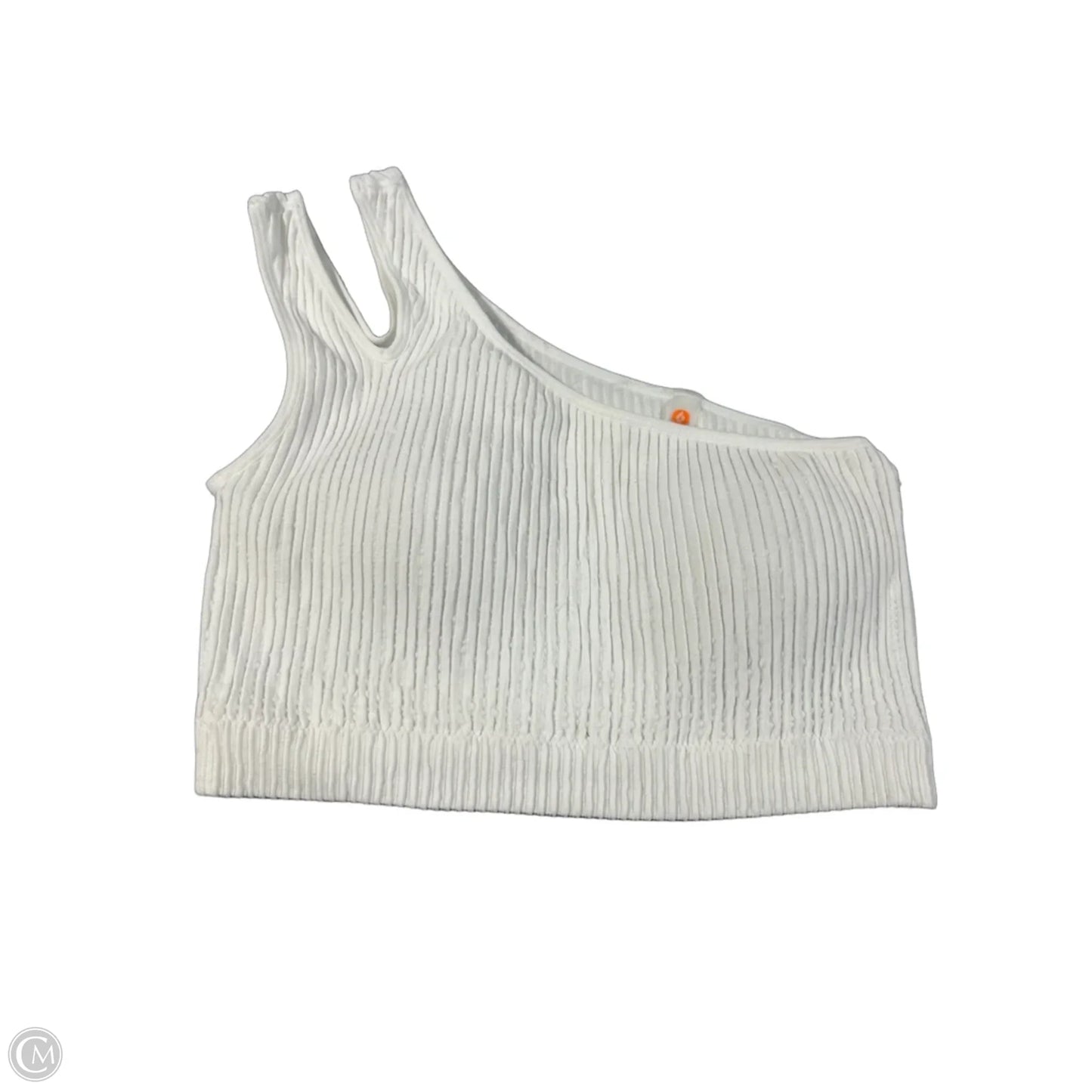 Athletic Bra By Mono B In White, Size: M