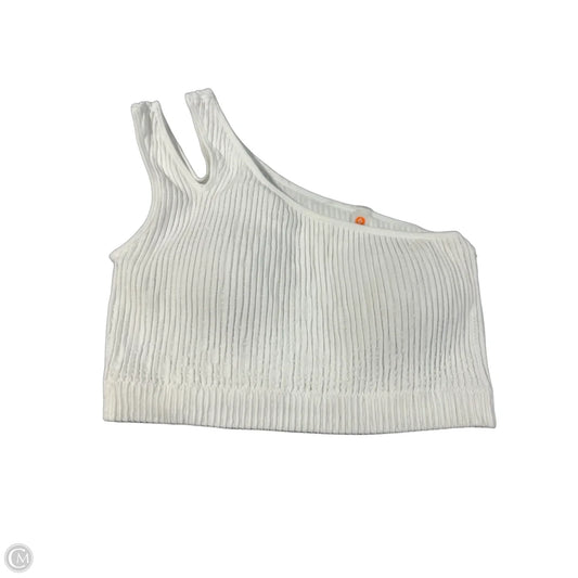 Athletic Bra By Mono B In White, Size: M