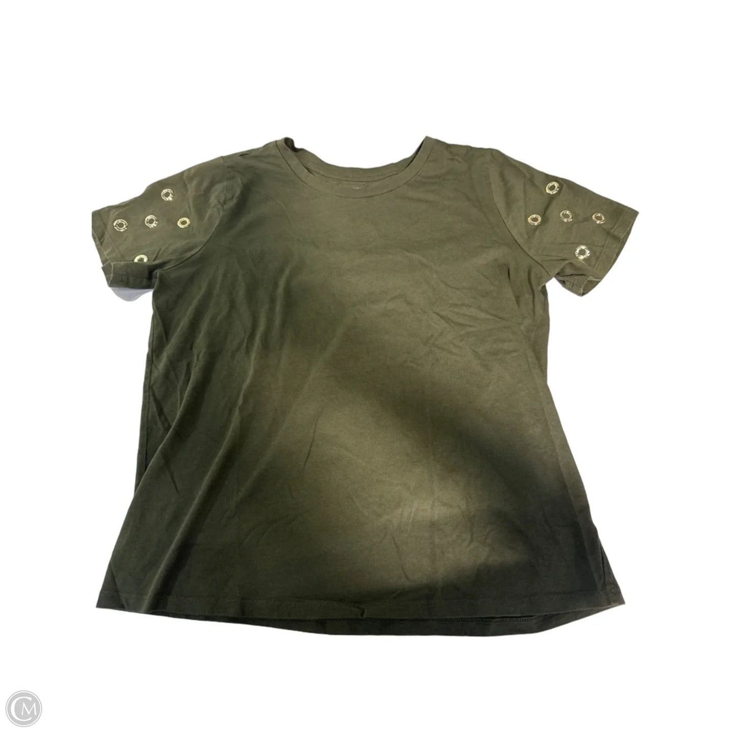 Top Short Sleeve By Michael By Michael Kors In Green, Size: M