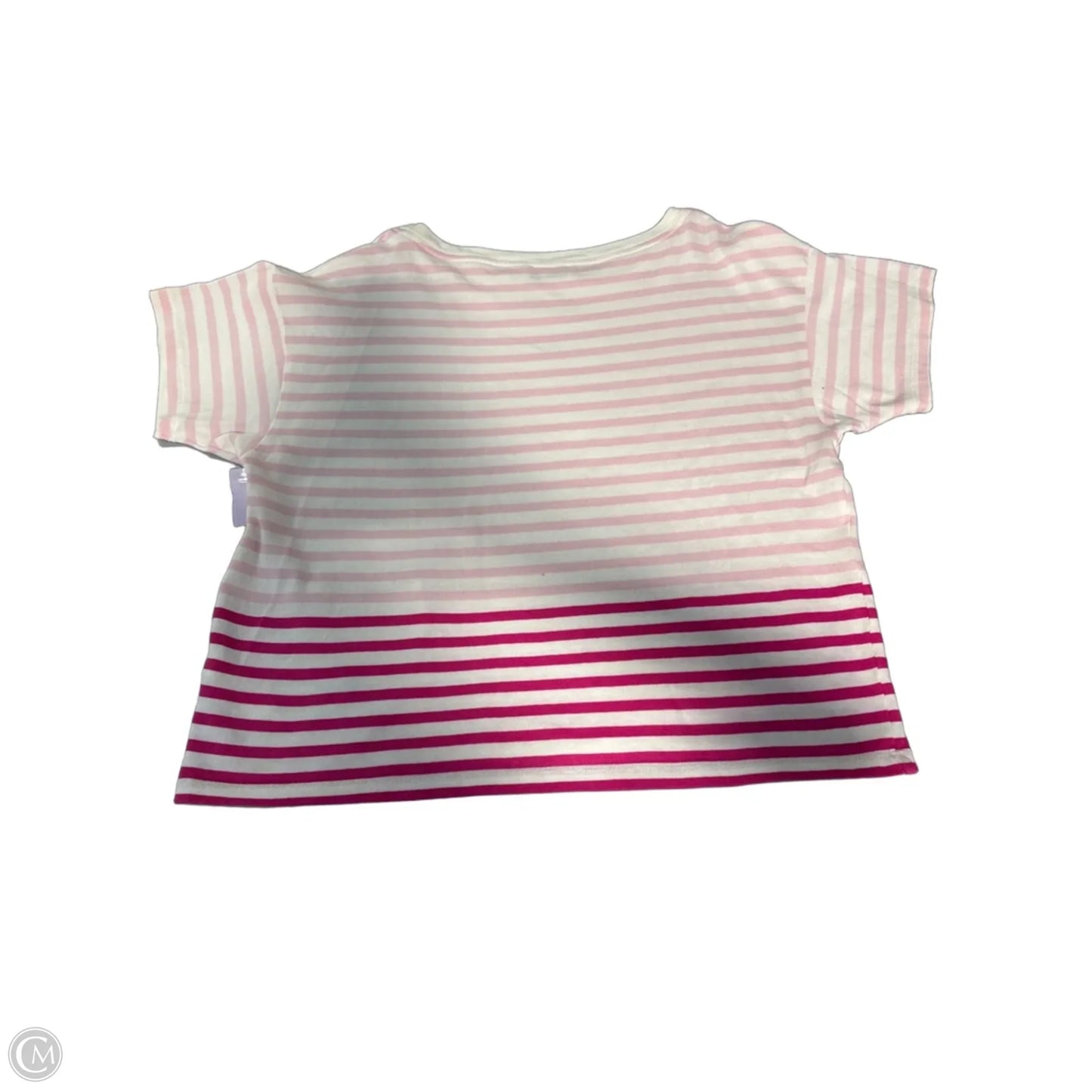 Top Short Sleeve By Vineyard Vines In Pink, Size: M