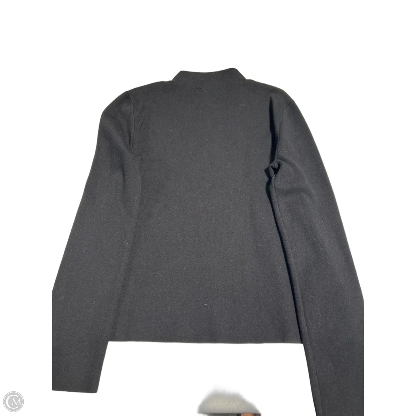 Top Long Sleeve By Cyrus In Black, Size: L