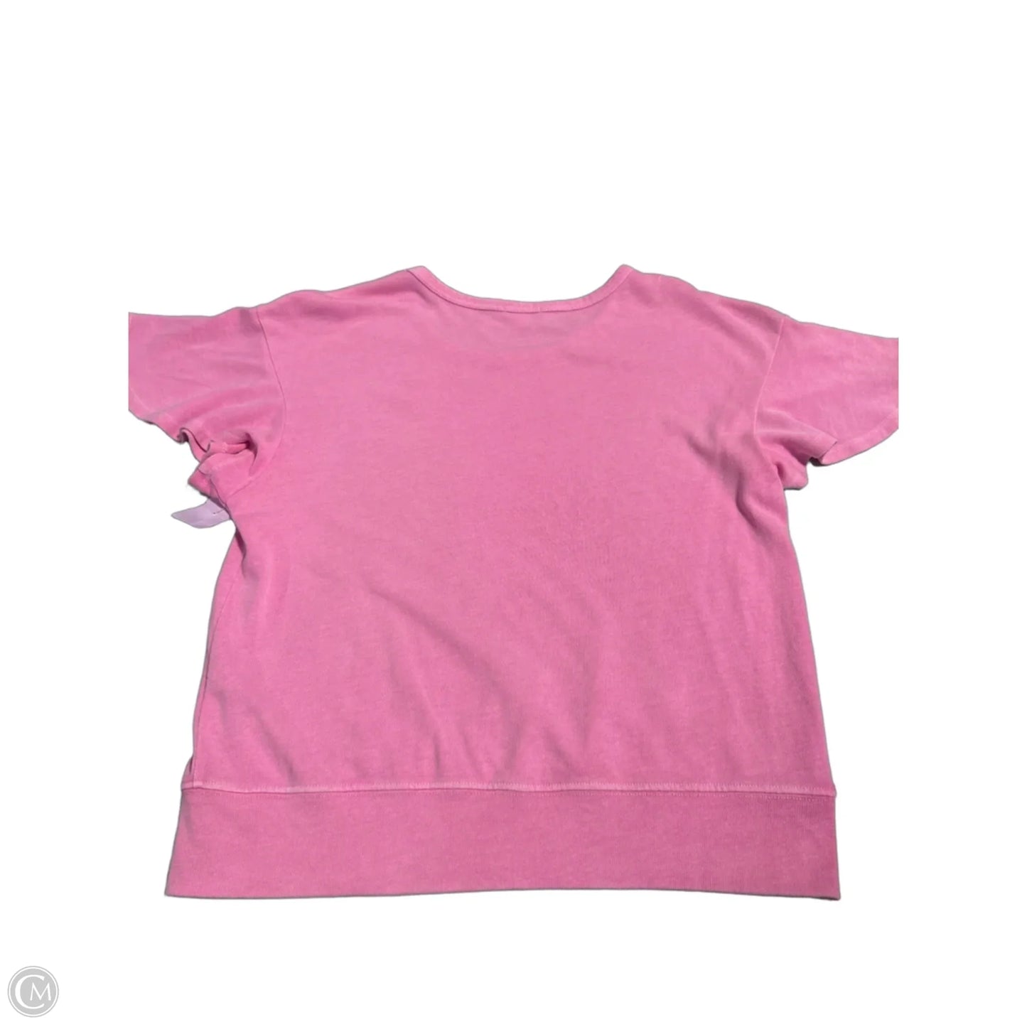 Top Short Sleeve By Splendid In Pink, Size: M