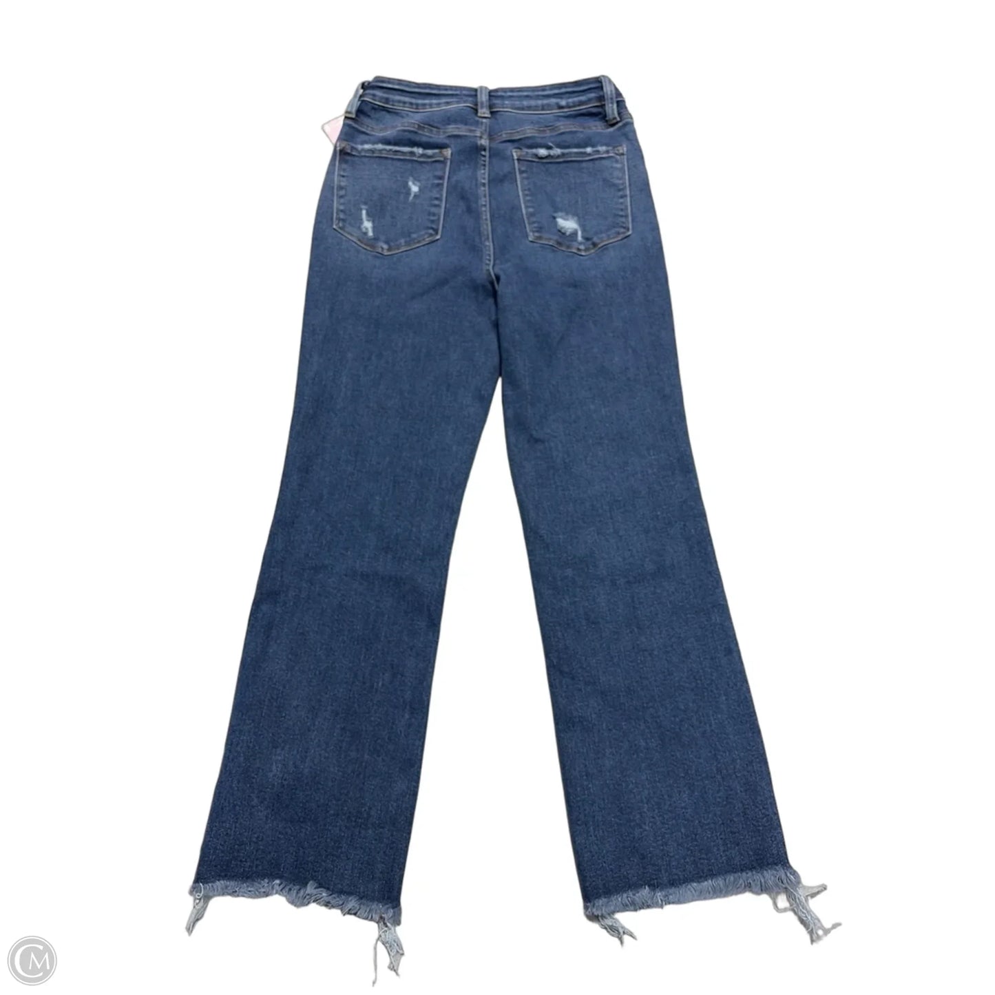 Jeans Straight By Vervet In Blue Denim, Size: 6