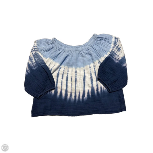 Top Short Sleeve By Liverpool In Blue, Size: Xs