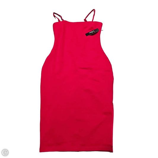 Dress Casual Midi By Lulus In Red, Size: M