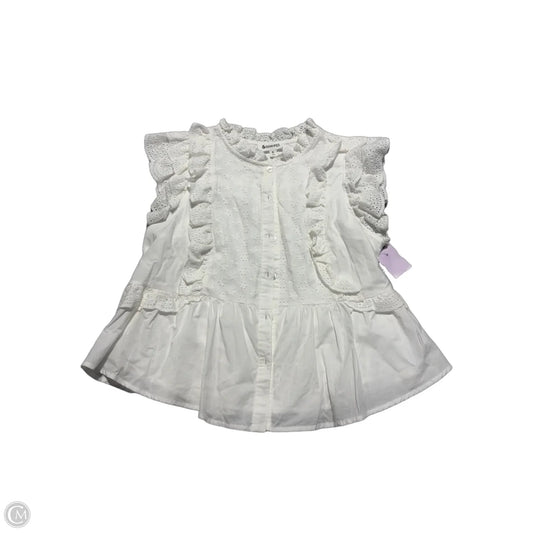 Top Short Sleeve By &merci In White, Size: S