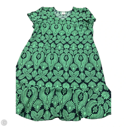 Dress Casual Short By Cabi In Blue & Green, Size: L