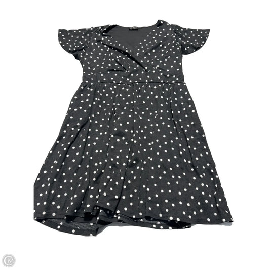 Dress Casual Short By Lane Bryant In Black & White, Size: L