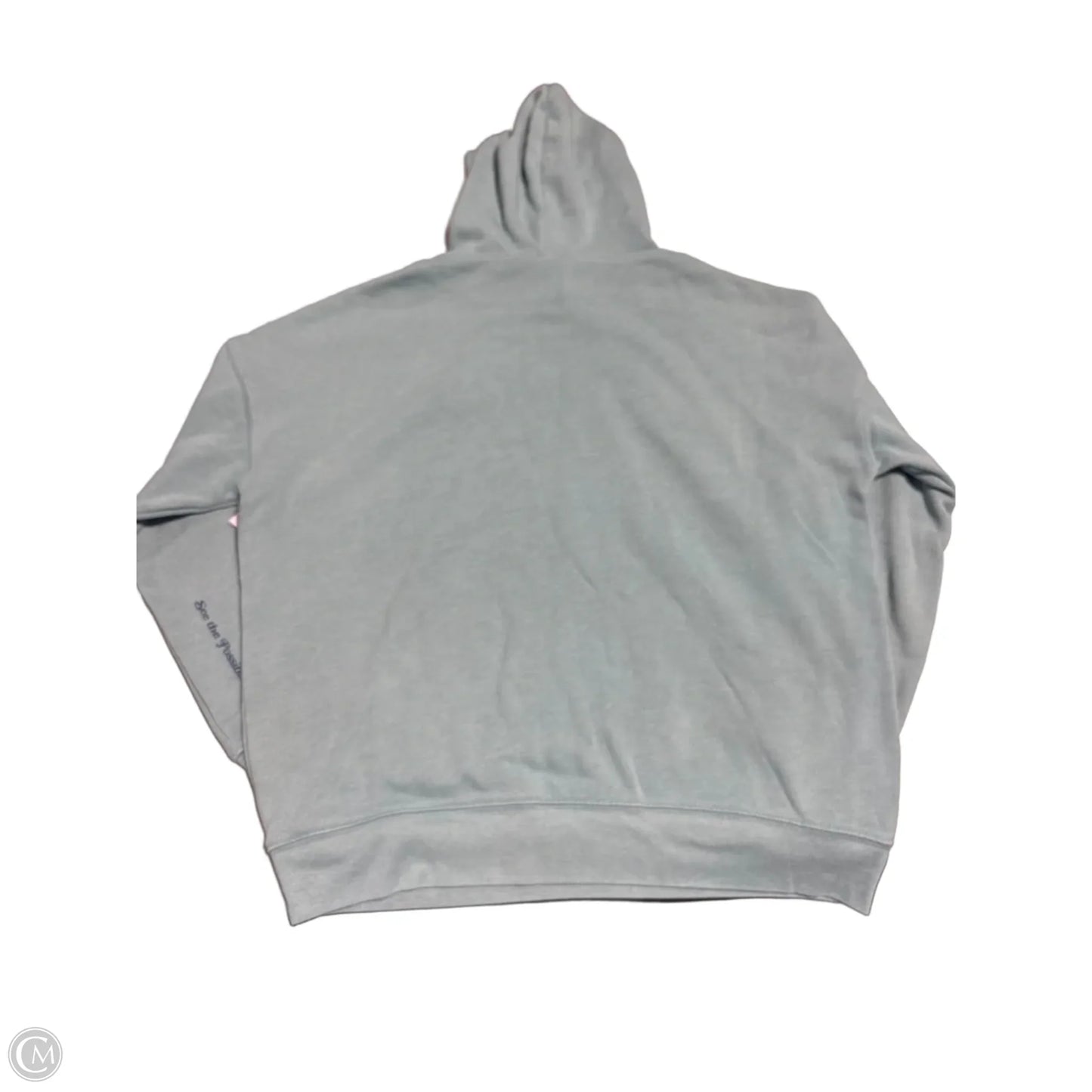 Sweatshirt Hoodie By Bella + Canvas In Blue, Size: S