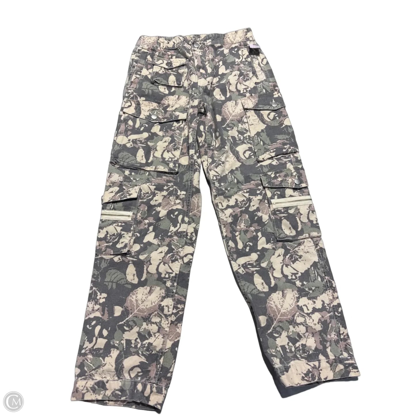 Jeans Boyfriend By Zara In Camouflage Print, Size: 12