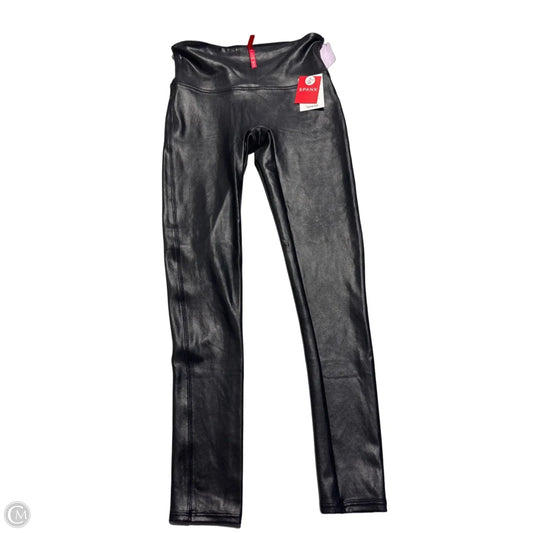 Athletic Leggings By Spanx In Black, Size: M