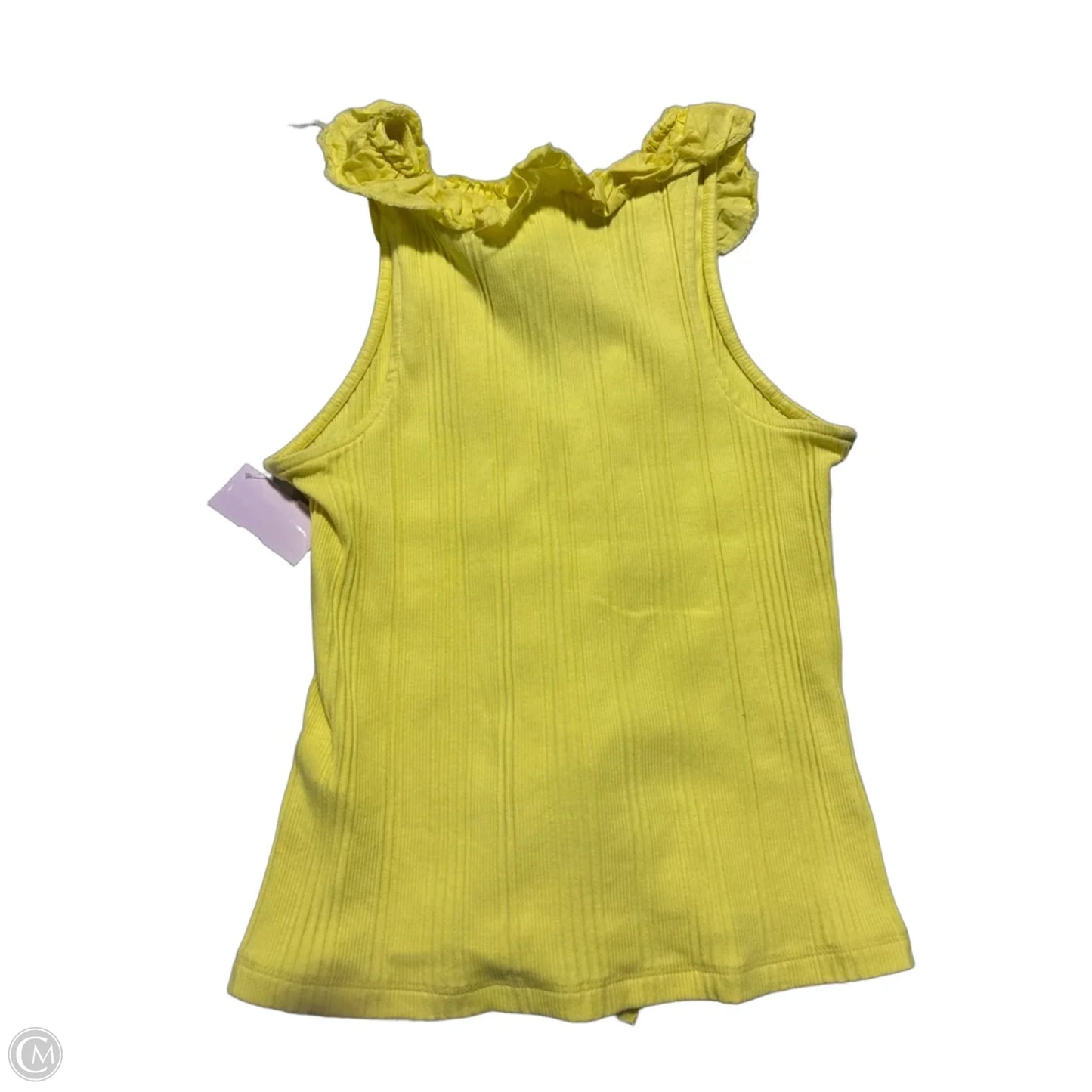 Tank Top By Pilcro In Yellow, Size: S