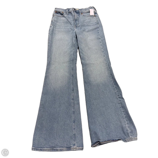 Jeans Flared By Madewell In Blue, Size: 2