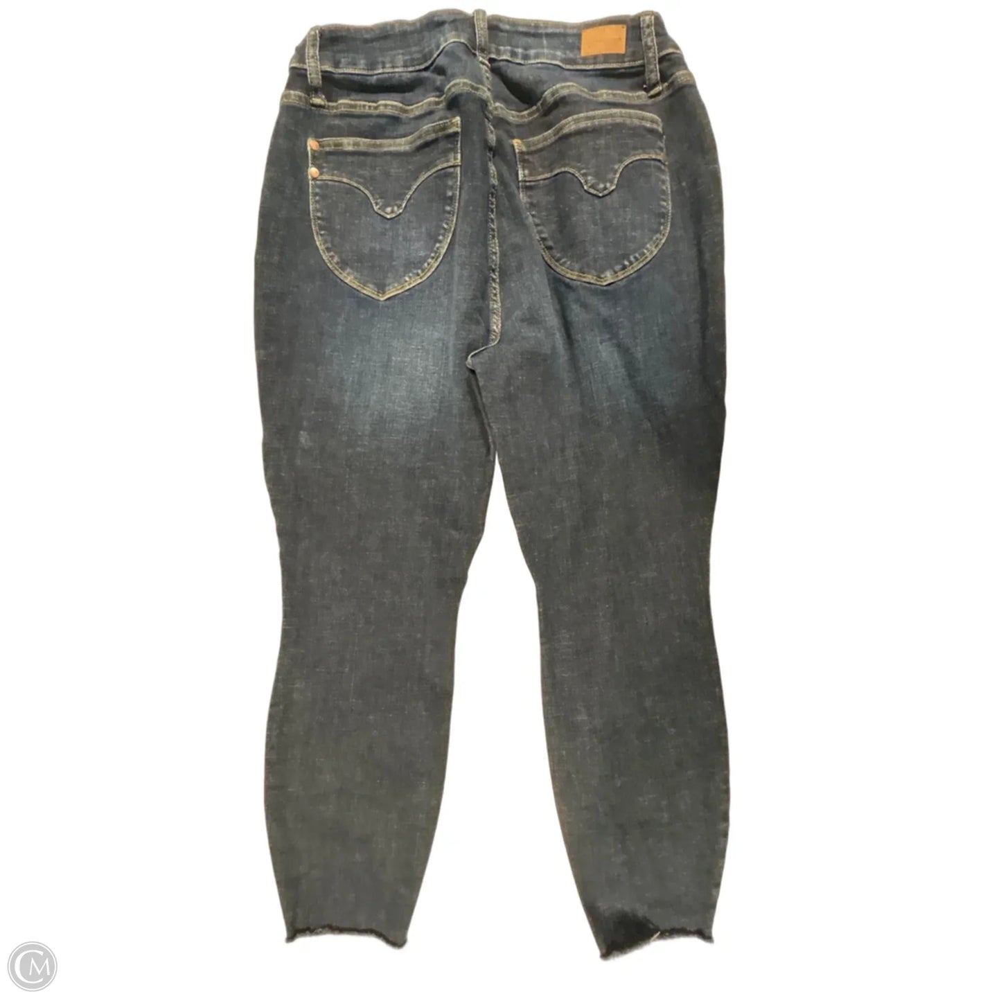 Jeans Skinny By Judy Blue In Blue Denim, Size: 16