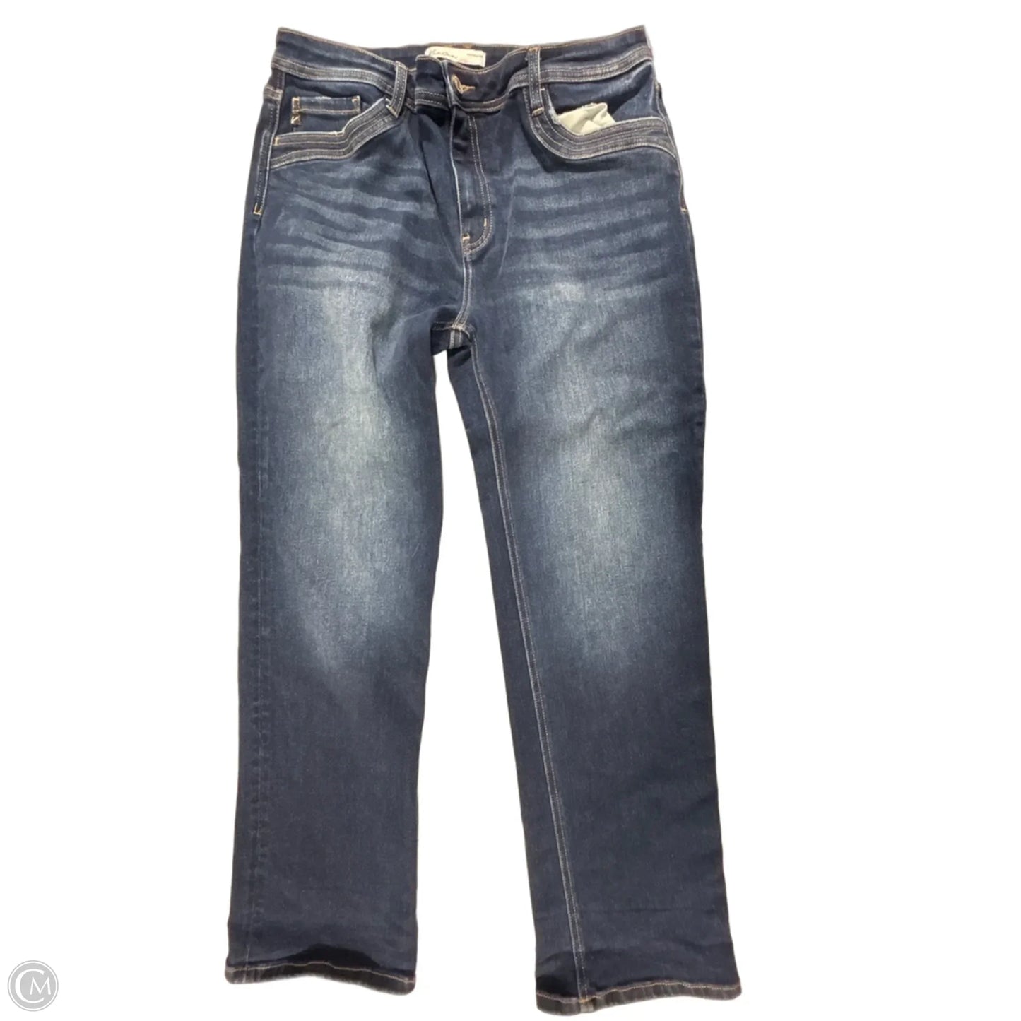 Jeans Boot Cut By Kancan In Blue Denim, Size: 12