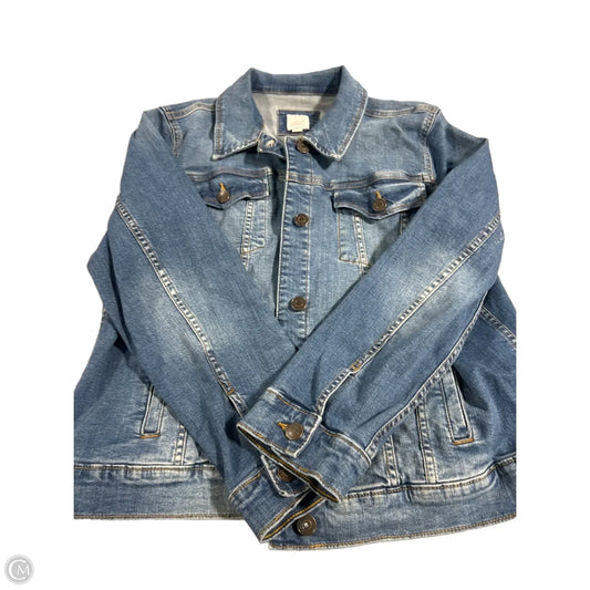 Jacket Denim By Lc Lauren Conrad In Blue Denim, Size: Xxl
