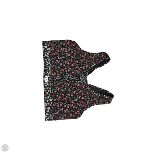 Athletic Bra By Nike In Floral Print, Size: L
