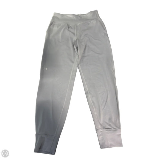 Athletic Pants By Under Armour In Grey, Size: M