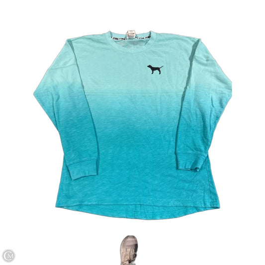 Top Long Sleeve By Pink In Blue, Size: Xs