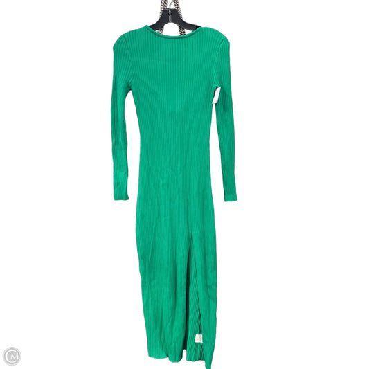 Dress Casual Maxi By Line & Dot In Green, Size: Xs