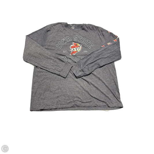 Top Long Sleeve By Champion In Blue, Size: 2x