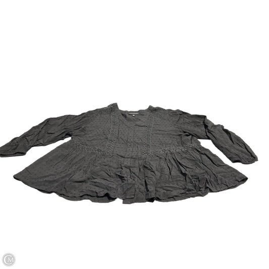 Top Long Sleeve By Lane Bryant In Black, Size: 20