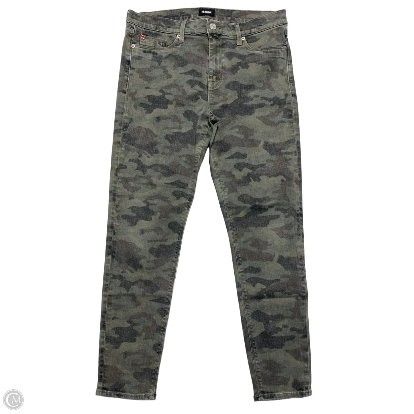 Jeans Boot Cut By Hudson In Camouflage Print, Size: 12