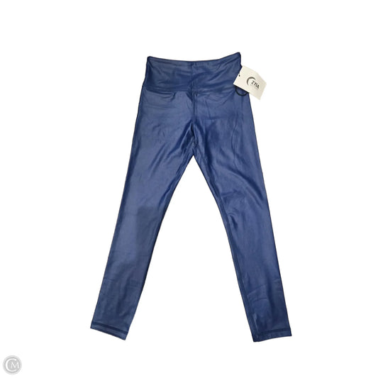 Athletic Leggings By Zyia In Blue, Size: 4