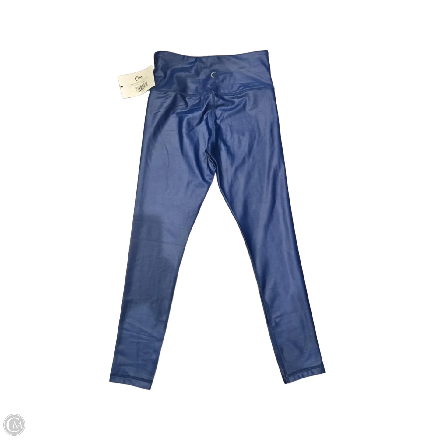 Athletic Leggings By Zyia In Blue, Size: 4