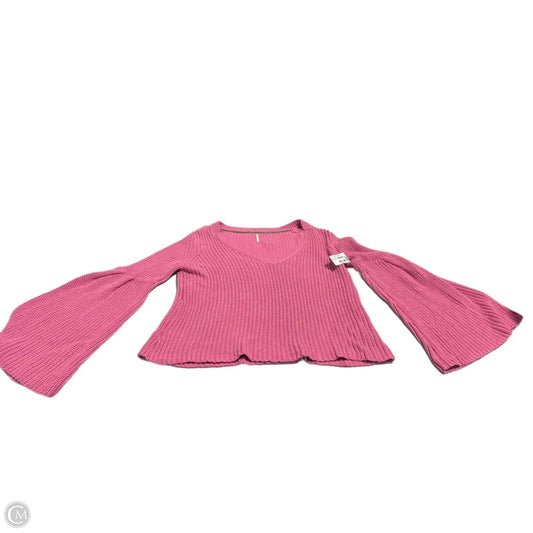 Sweater By Free People In Pink, Size: M